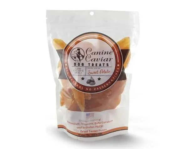 2 Lb Canine Caviar Dried Sweet Potatoes - Treats